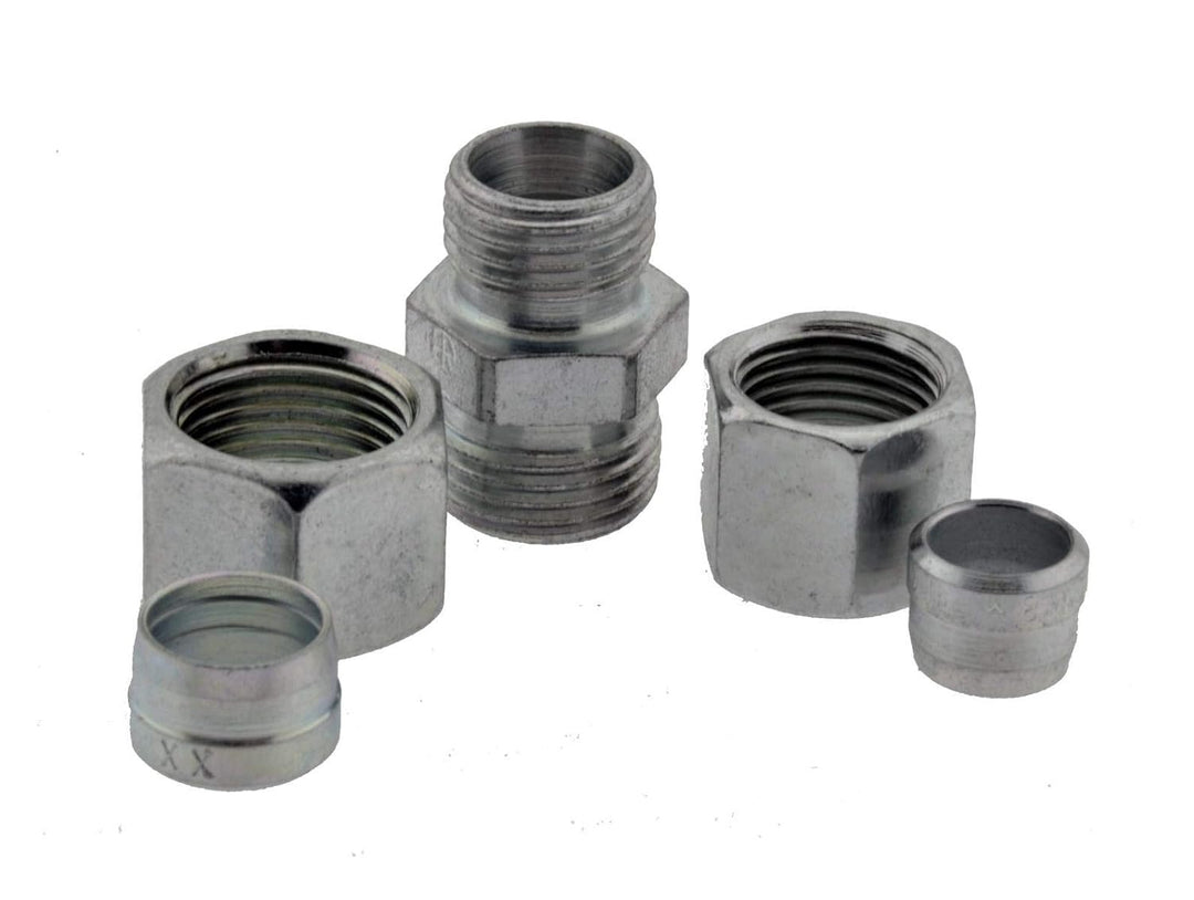 Gerade Reduzierverschraubung 18 L - 8 L, Edelstahl Schneidring Reduzierung leichte Baureihe