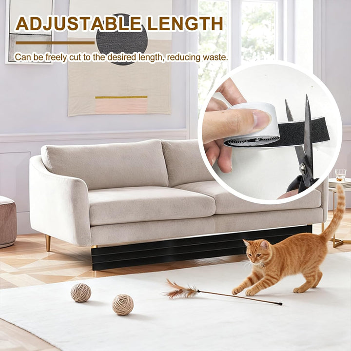 Spielzeugblocker Couch für Haustiere, Couch Spielzeug Blocker 6mx5cm Couch Stopper Sofaschutz Katze
