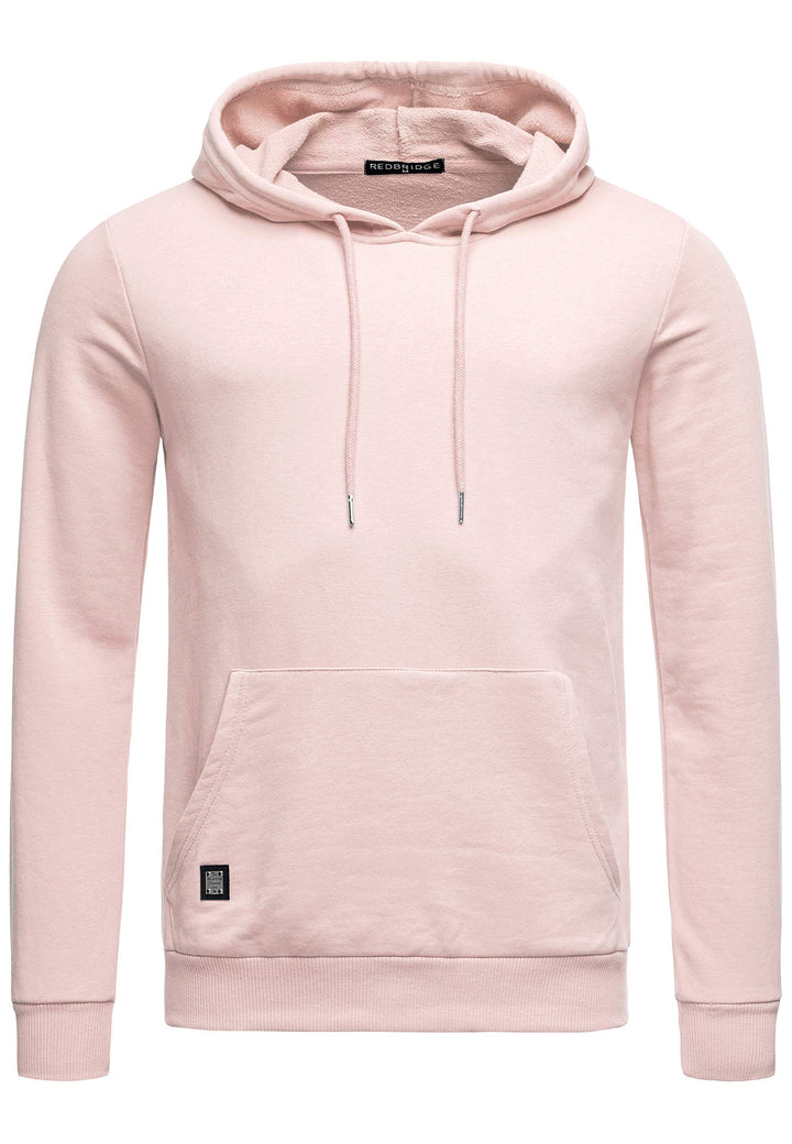 Red Bridge Herren Kapuzenpullover Hoodie Premium Basic XS M2150 - Rosa, XS M2150 - Rosa