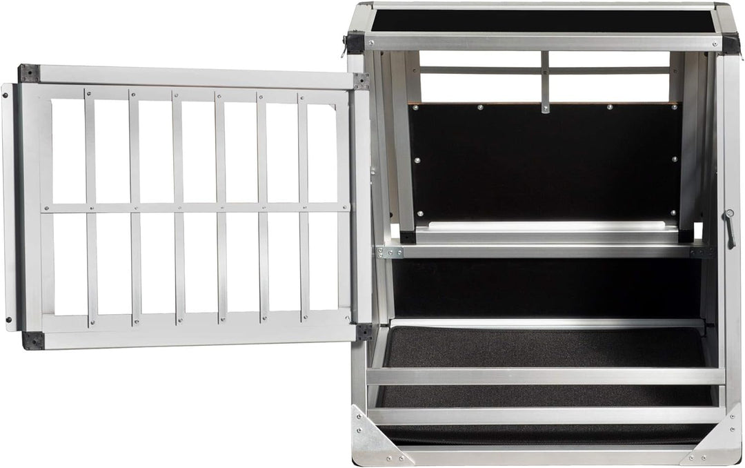 Alpuna Transportbox N67 / 58x60x63cm / Notausstieg (mit Stossstangenschutz 60cm), mit Stossstangensc