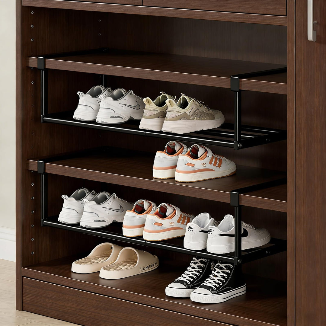 Erweiterbarer Hängender Schrank Organizer 40-70cm | Stilvoll & Einfach zu Installiere | Für Küche, K