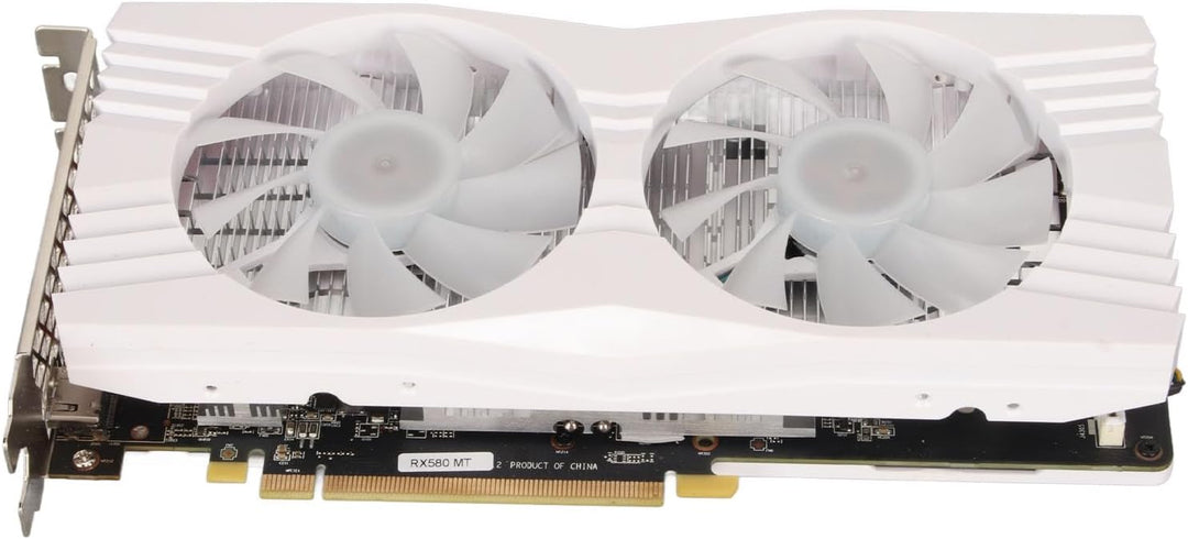 Elprico RX 580-Grafikkarten, 8 GB, GDDR5, 256 Bit, PC-Gaming für Radeon-Grafikkarte für, Dual-Fan-DP