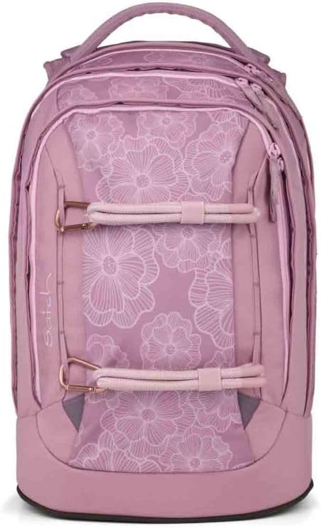 Satch Pack Schulrucksack Set 2tlg. inkl. Schlamperbox (Magnolia Dream), Magnolia Dream