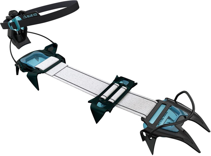 Blue Ice Harfang Enduro Steigeisen Schwarz, Schwarz