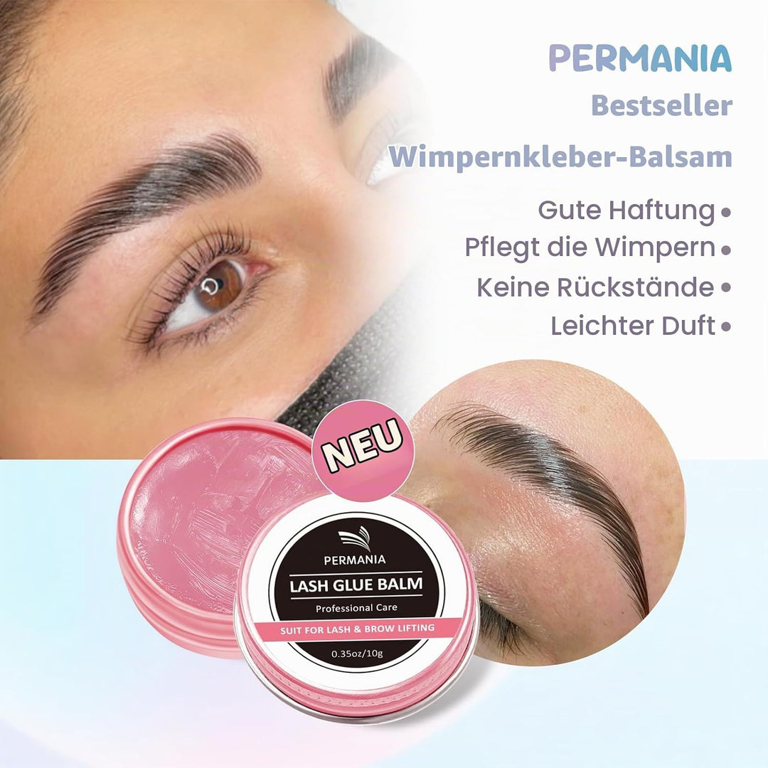 PERMANIA Augenbrauen Lifting Set, Neues Brow Lifting Set, für Natürlich Schöne Augenbrauen zu Hause,