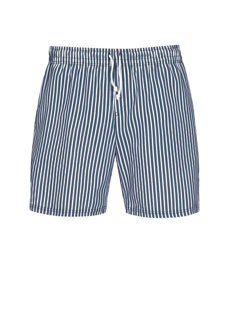 Trigema Herren Bade/Freizeitshorts mit Streifenmuster L Navy, L Navy
