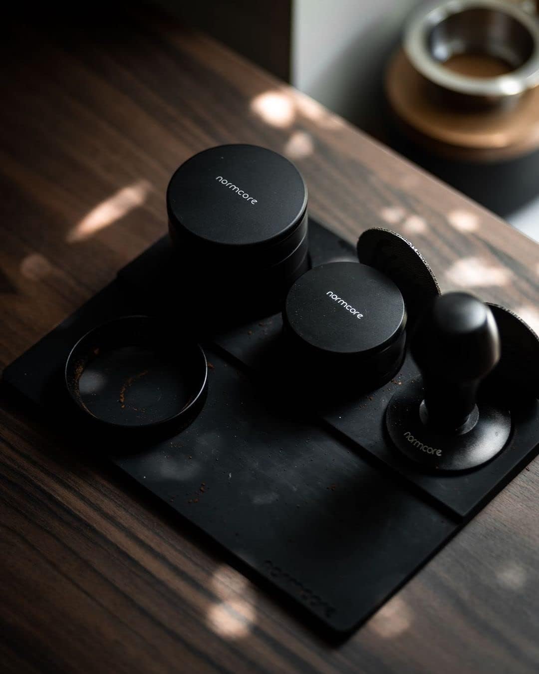 Normcore Tampermatte V2, Tamping Matte aus Premium Silikon, Tamperstation, Anti-Rutsch, Kaffee Stamp