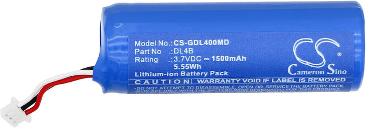 Akku 1500mAh Kompatibel mit [3GEN] DermLite 4, DermLite DL4W Ersetzt DL4-1306a, DL4B