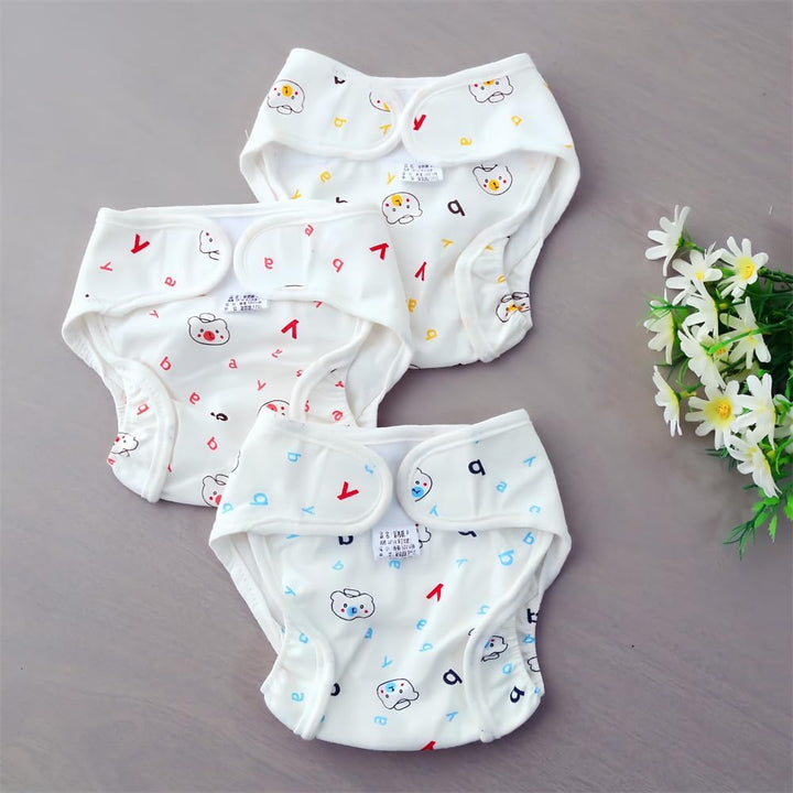 MAIHAO 4 PCS Baby Puppen Windeln Unterwäsche Wiederverwendbare Eignung für 17-22 Zoll Reborn Baby Pu