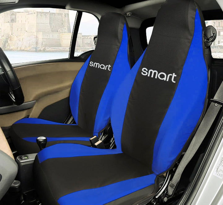 Rebeca Shop® Vordersitzbezüge kompatibel für Smart Fortwo 1., 2. und 3. Serie, W450, W451, W453, 2er