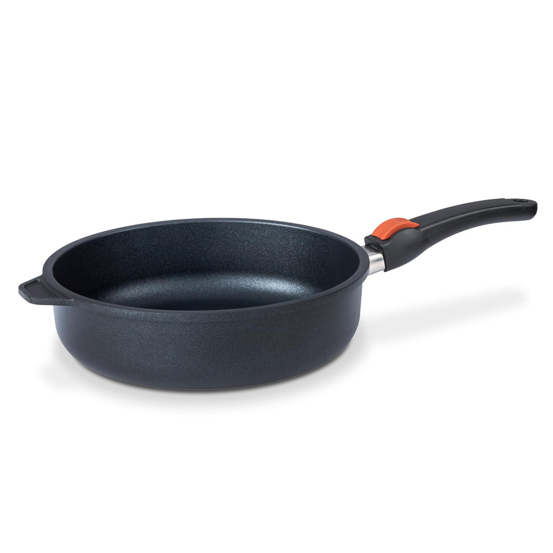 SKK 23814 Series 7 Schmorpfanne – Energiesparende Aluguss-Pfanne mit abnehmbarem Griff, unbedenklich