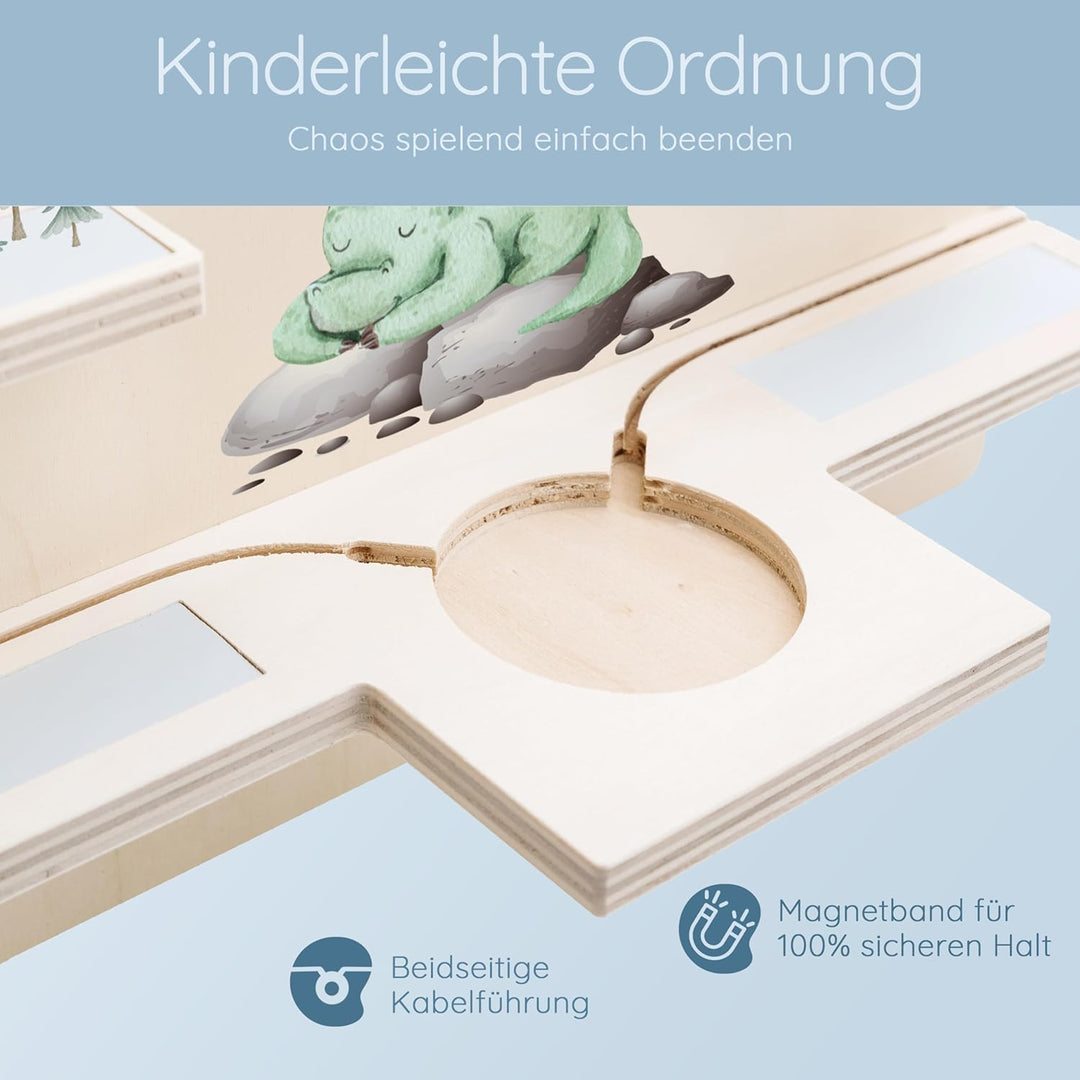 Personalisiertes Tonie Regal für Kinderzimmer - Magnetisches Toniebox Regal für Toniebox & Figuren m