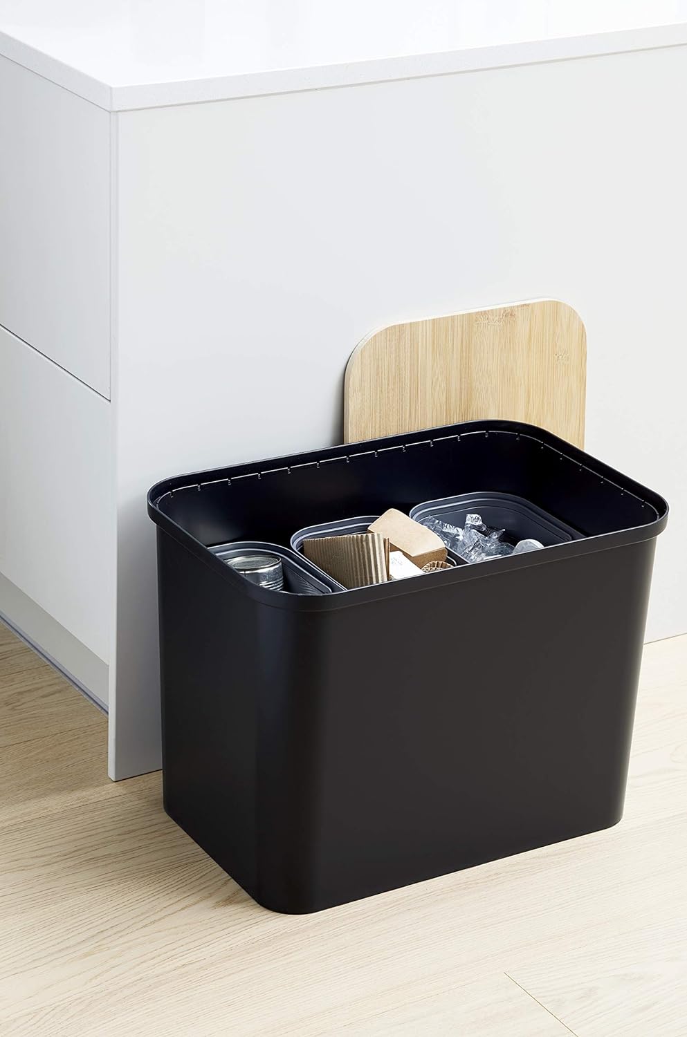 SmartStore - Mülleimer - Recycling - Sammeln Sie 76 Liter - Schwarz