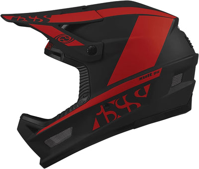 IXS Xult DH Integralhelm MTB E-Bike BMX Erwachsene Unisex Red Large