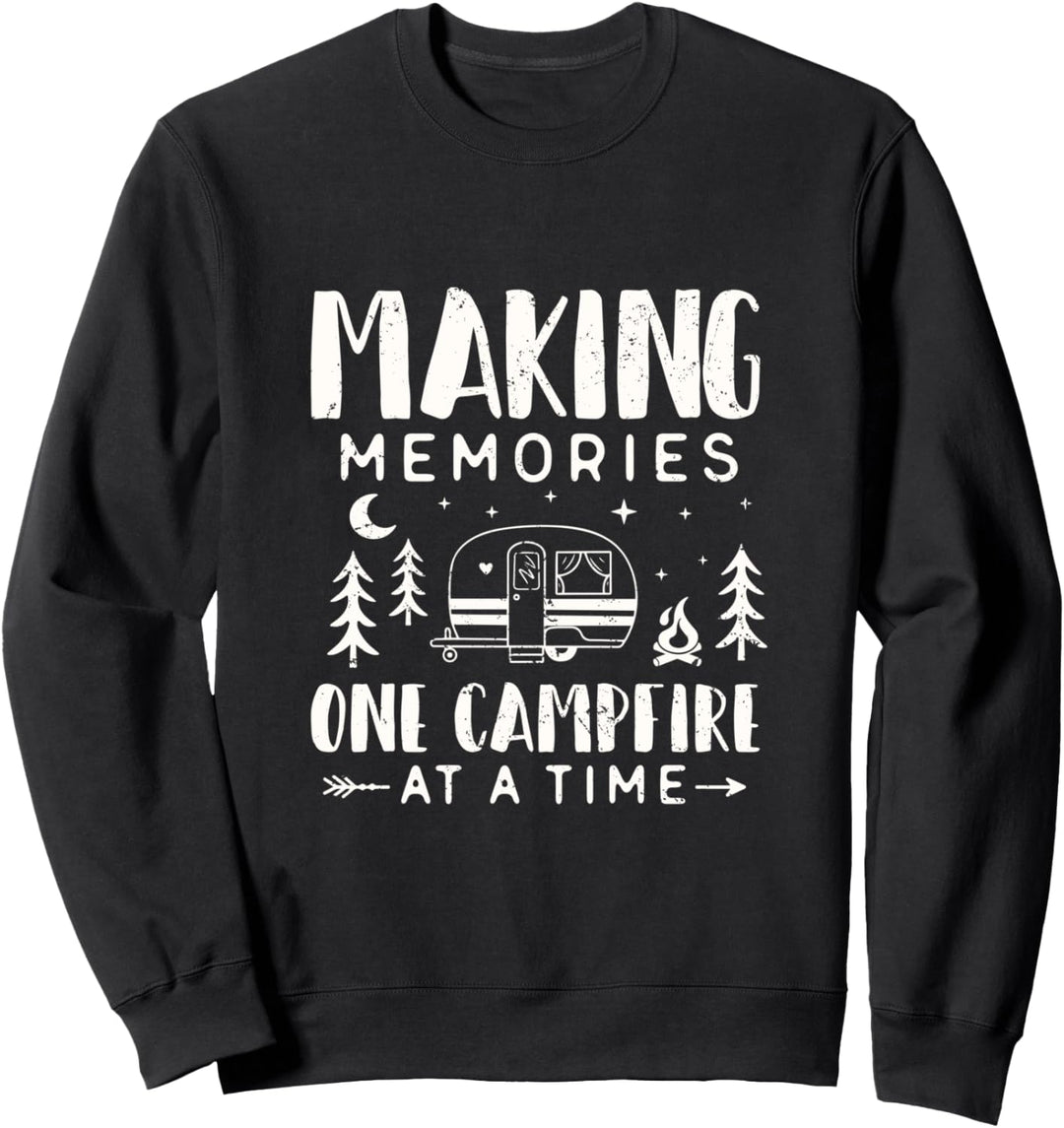 Camping Making Memories Family kids camping RV Sweatshirt
