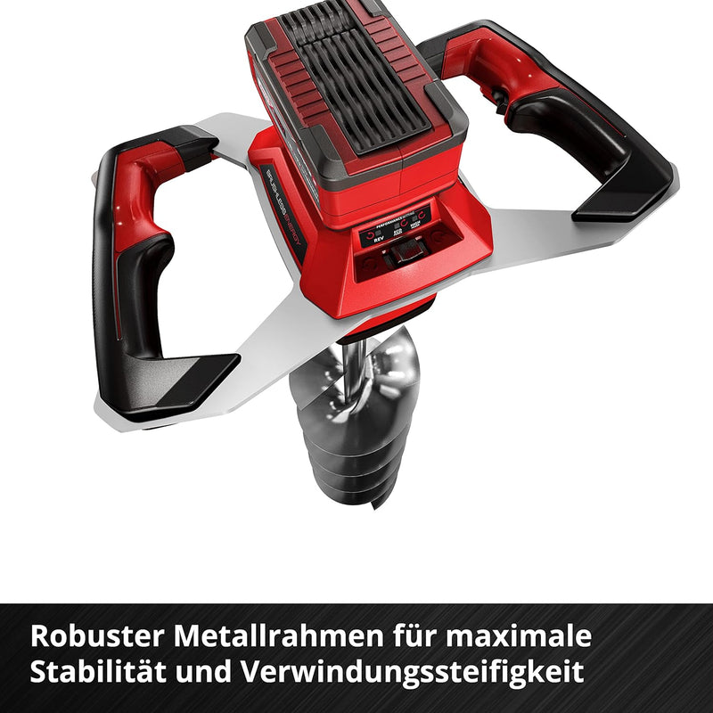 Einhell Akku-Erdbohrer GP-EA 18/150 Li BL-Solo Power X-Change (Li-Ion, 18 V, bürstenloser Motor, ink