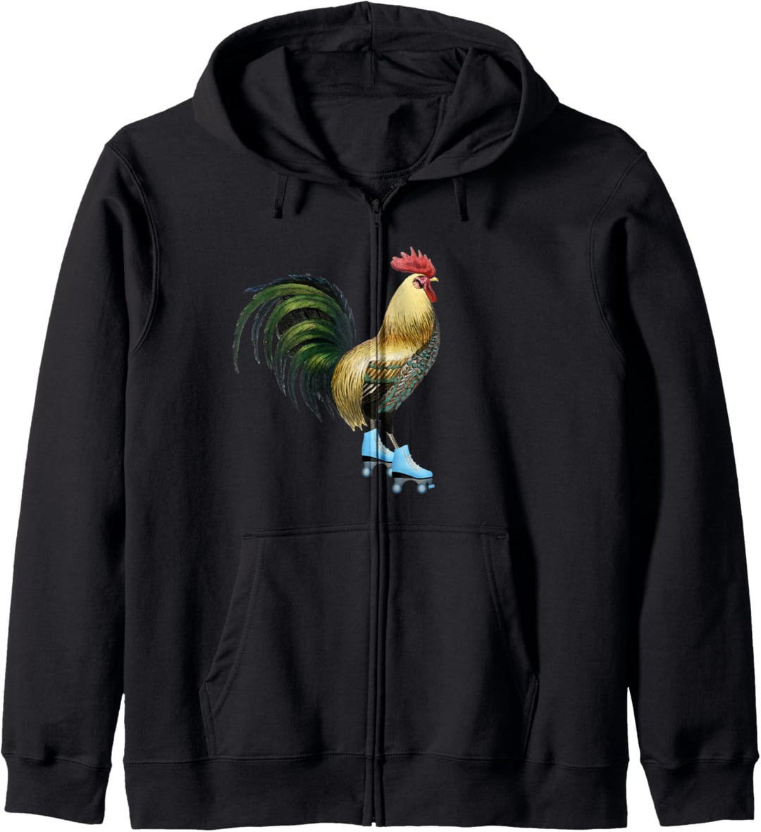 Rollschuhlaufroller Mädchen Geburtstag Hahn Kapuzenjacke
