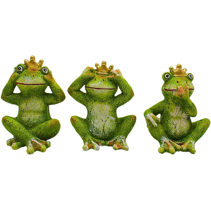 Froschkönige, Teichfrösche, Frösche Garten, Froschfiguren outdoor, Deko - Frösche, Gartenfrösche, Ni