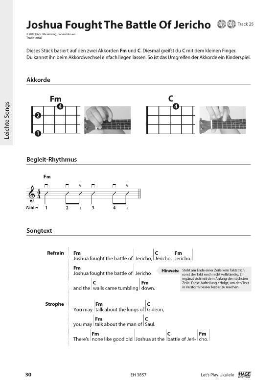 Let's Play Ukulele mit 2 CDs + DVD: Songbook und Ukulelenschule, Spiralbindung