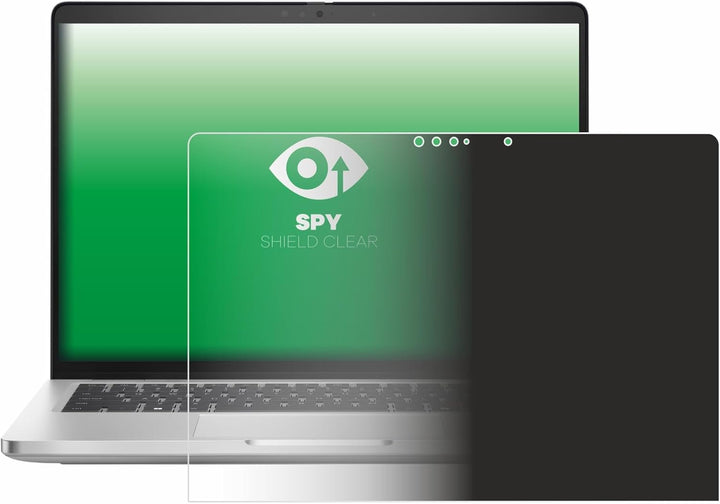 upscreen Anti-Spy Blickschutzfolie für Dell Pro 14 Plus 2-in-1 PB14250 Made in Germany, Privacy Disp