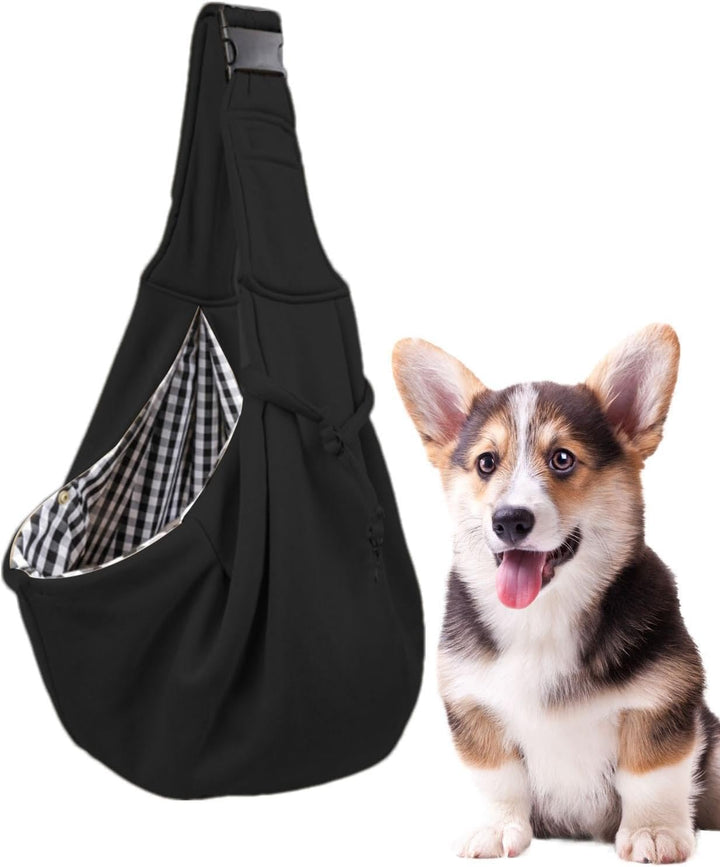 Haustiertransporter - Wendbare kleine Hundetragetasche,Freihändig umkehrbare Umhängetasche für klein