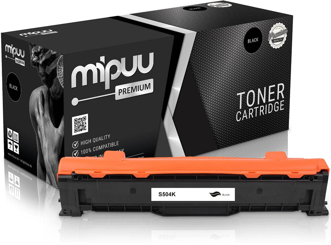 Mipuu Toner kompatibel mit Samsung CLT-K504S (Schwarz) für CLP-415n CLP-410 CLP-415nw CLP-415 CLX-41