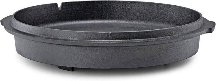 FLAME ROCK Dutch Oven 9.0, traditioneller, gusseiserner Feuertopf mit 7,85 Liter Fassungsvermögen, b