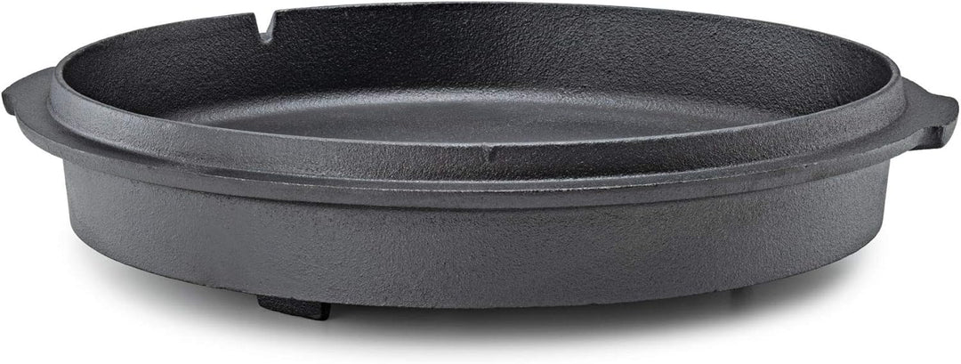 Dutch Oven 6.0, traditioneller, gusseiserner Feuertopf mit 6,0 Liter Fassungsvermögen, bereits einge