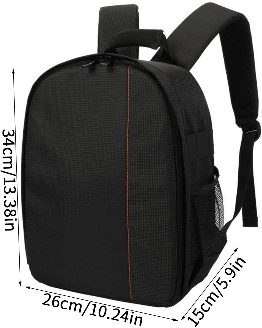Wasserdichter Kamerarucksack | DSLR-Kamerarucksack - Fototasche Regenschutz Rucksack mit grosser Kap