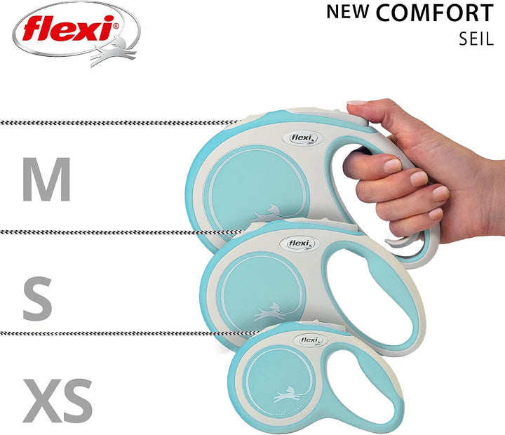 flexi Hundeleine, ausziehbar, mit weichem Griff, 3 m / 5 m / 8 m / 8 m / 8 - 20 kg, 4000498043110, b