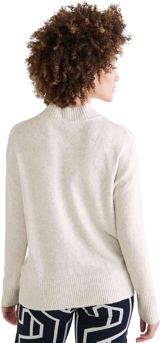 Street One Damen A302267 Strickpullover (1er Pack) 40 Lucid White Melange, 40 Lucid White Melange