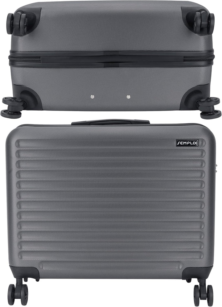 SEMPLIX Nähmaschinentrolley (M/stahlgrau/Hartschale)