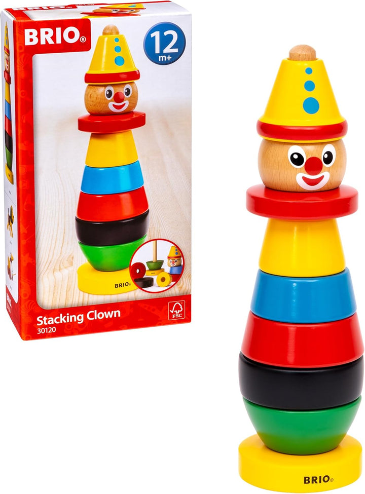 BRIO 30120 Clown für Babys und Kleinkinder ab 12 Monaten
