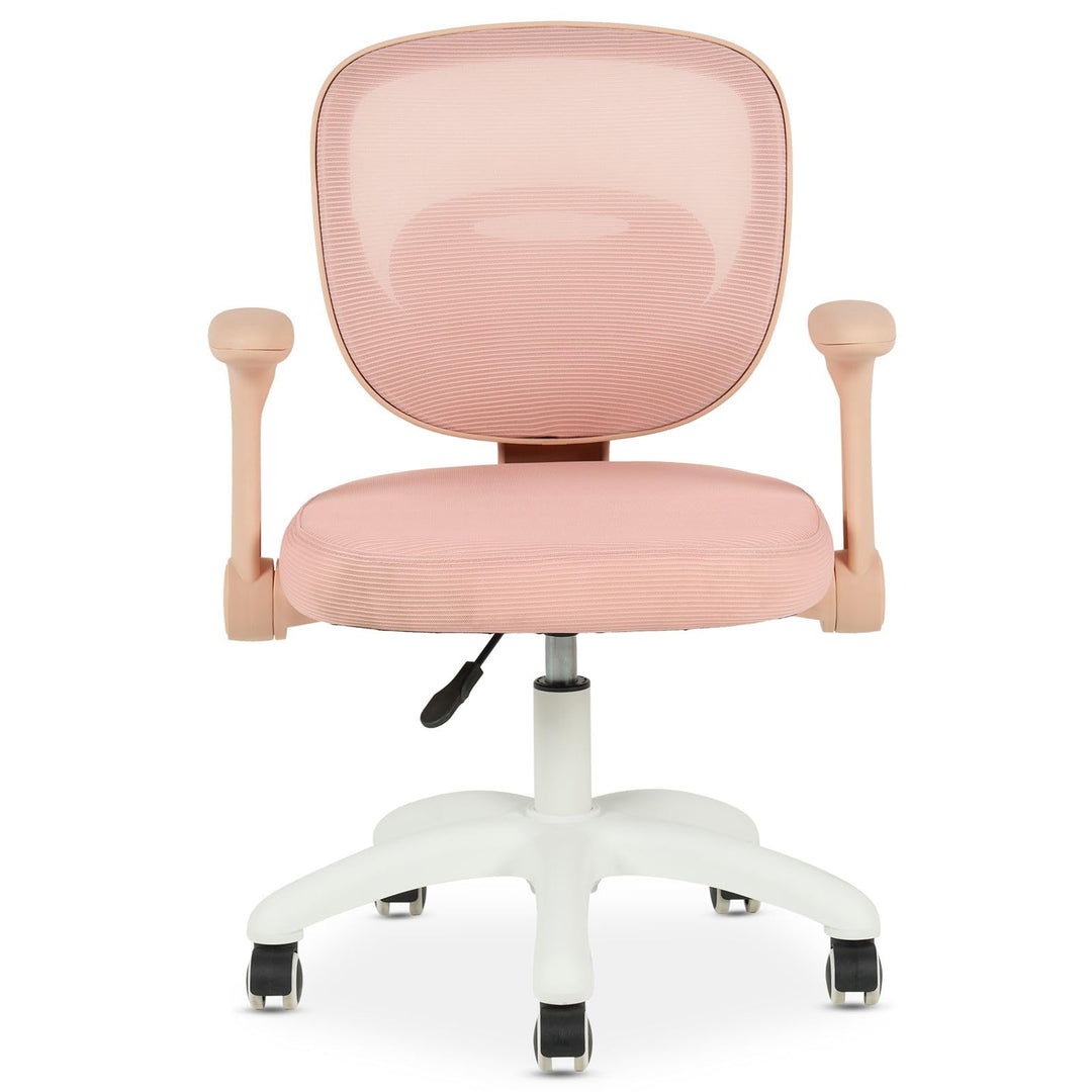 IDIMEX Schreibtischstuhl für Kinder Amelia höhenverstellbar, Rosa – ergonomischer Bürostuhl für Kind