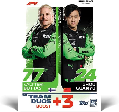 Formule 1 Turbo Attax TCG 2024 présentoir boosters (36) *ALLEMAND*, Black