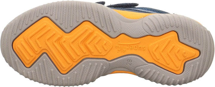 Superfit Storm Sneaker 1-606382 Mädchen 25 EU Blau Orange 8030, 25 EU Blau Orange 8030