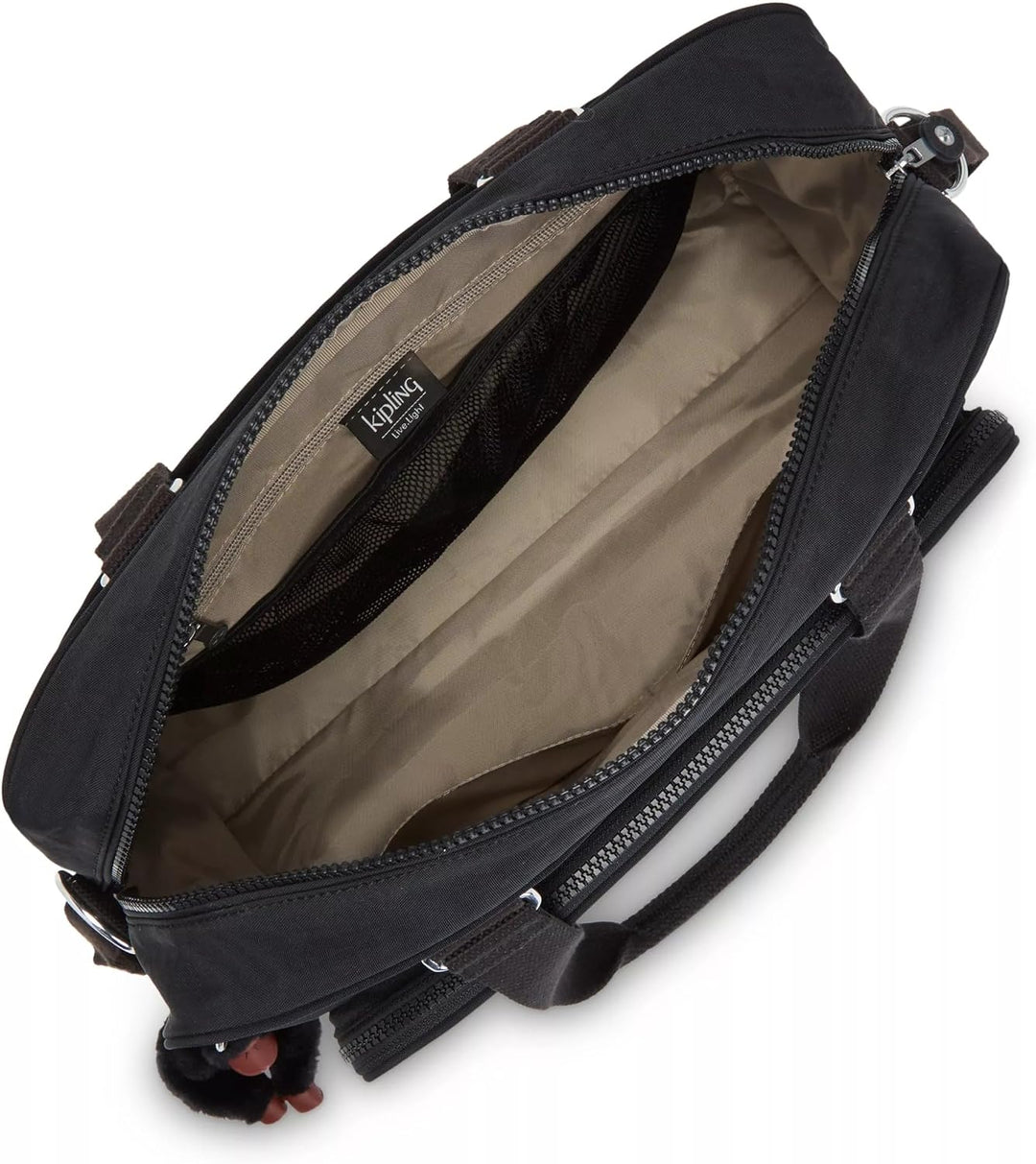 Kipling Alanna Wickeltasche Schwarz, Schwarz