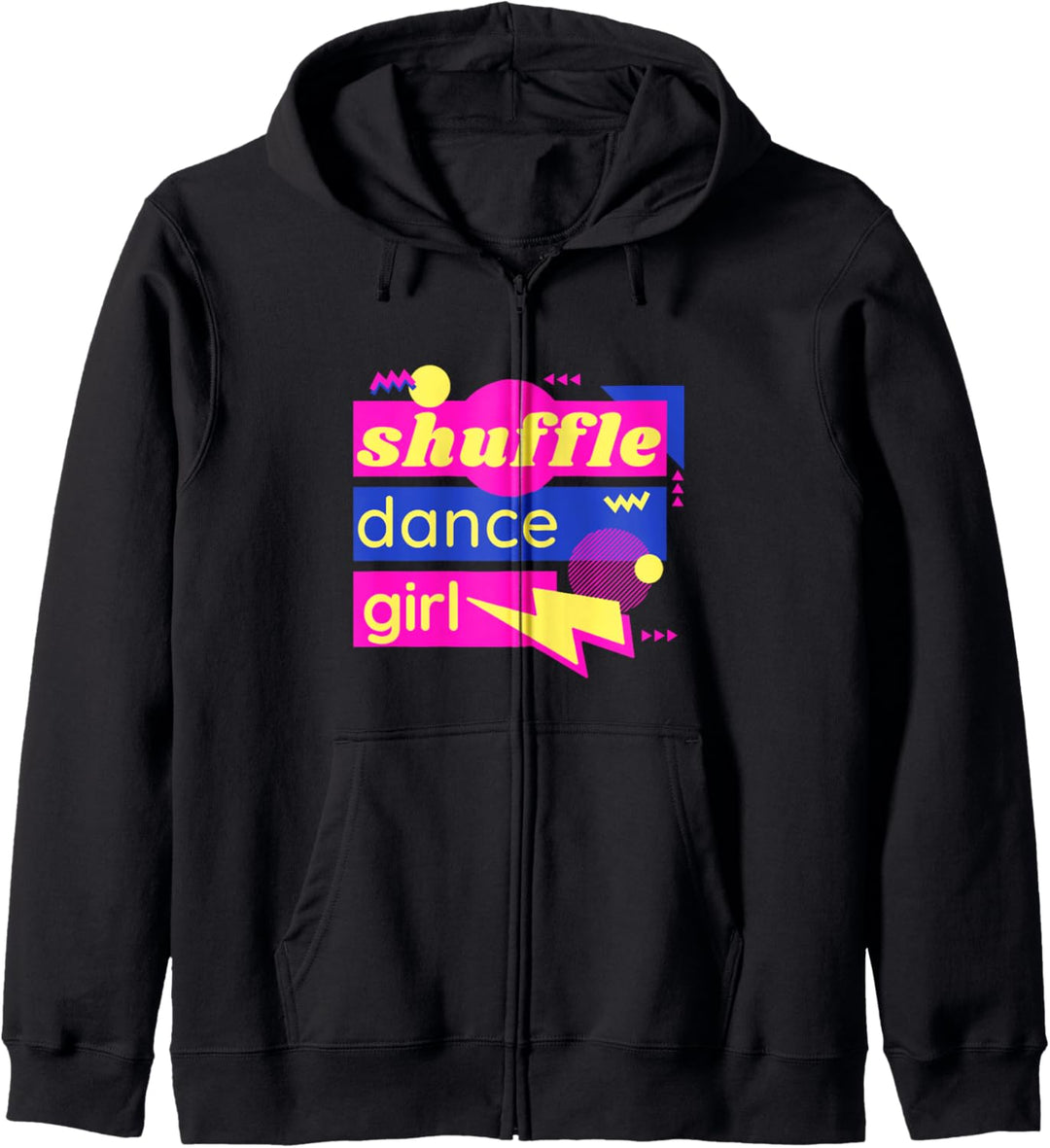80's Style Shuffle Dance Girl Kapuzenjacke