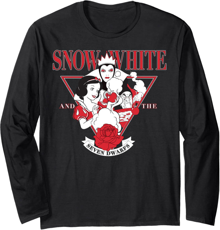 Disney Snow White Evil Queen Edgy Rose Langarmshirt