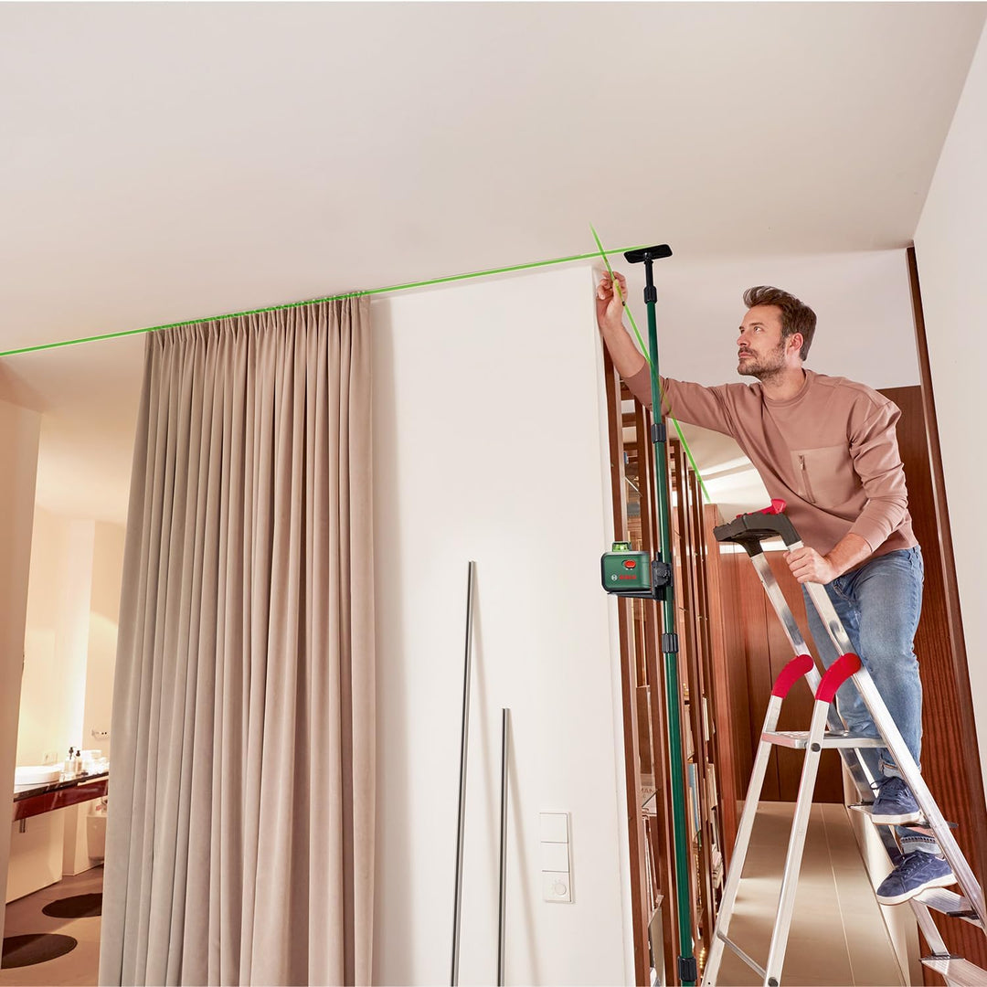 Bosch Teleskopstange TP 320 (höhenverstellbar von 106-320 cm zur schnellen und flexiblen Positionier