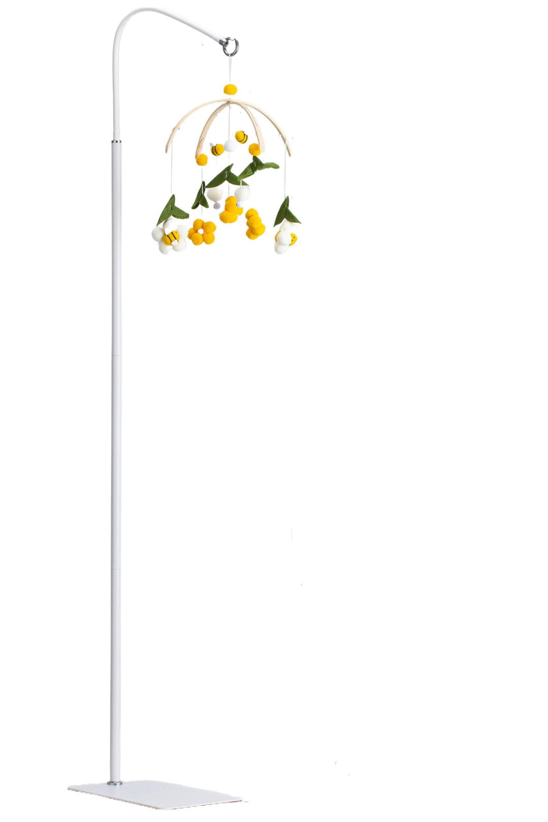 Metall Boden Ständer Halter, Baby Krippe Mobile Arm,Höhe verstellbar 175-80cm,Sturdy Metal Base, Met