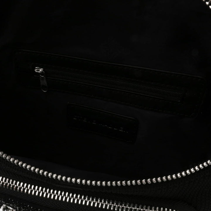 Steve Madden Damen Maxima Covertible Gürteltasche Crossbody, Schwarz Einheitsgrösse Schwarz, Einheit