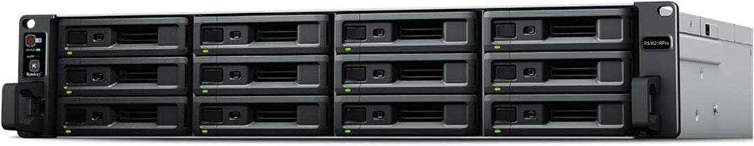 SYNOLOGY RS3621RPXS 2U 12BAY 2.2GHz 6C 8GB DDR4 4X 1GBE 2X USB 3.2 RPS, schwarz