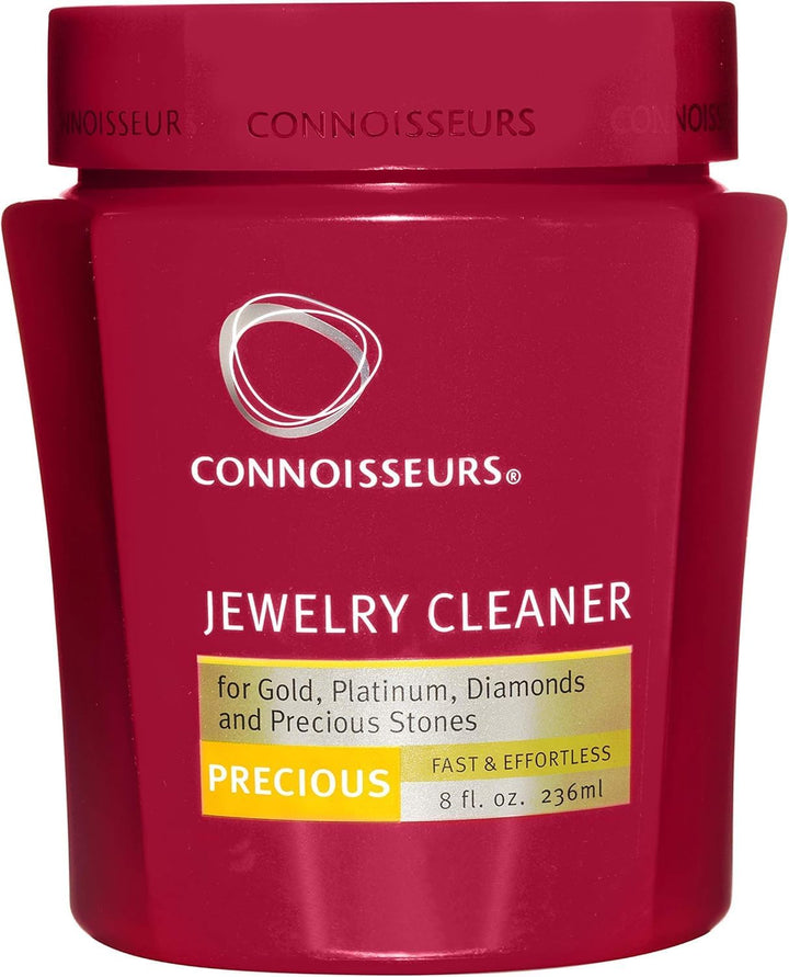 Connoisseurs Goldputztuch für Schmuck | Schmuckreiniger für Goldschmuck mit Poliertuch | Silberputzm