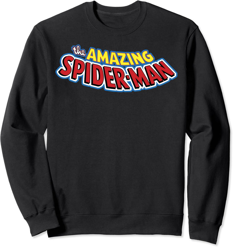 Marvel Avengers The Amazing Spider-Man Title Logo Sweatshirt