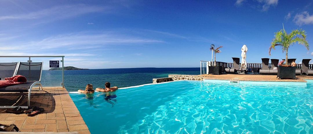 Fonteino 2K Schwimmbadfarbe Poolfarbe Betonbecken Schwimmbeckenfarbe Perlweiss - 5Kg 5 kg (1er Pack)