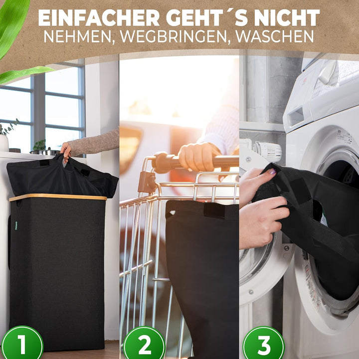 Pfandflaschen Sammelbehälter mit Reissverschluss | Pfandbehälter mit Einwurf | Ideal als Pfandflasch