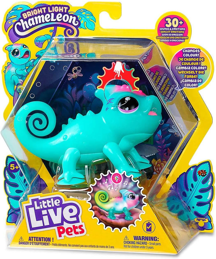 Giochi Preziosi Chamäleon Little Live Pets Sunny Interaktives Chamäleon mit Saugnäpfen, ändert die F