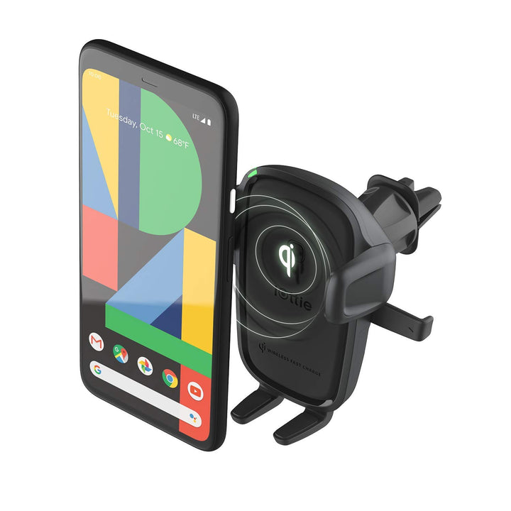 iOttie Easy One Touch Wireless 2Qi-Lade-CD-Steckplatz + Entlüftung für iPhone XS Max R 8 Plus 10 W f