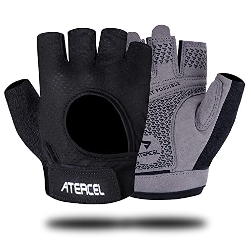 ATERCEL Fitness Handschuhe für Radfahren, Training, Fitness, Atmungsaktive Fahrradhandschuhe Herren